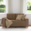 vidaXL Loveseat-Sofa Braun 160x77x82 cm Stoff 4105072 Bild 3