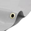 vidaXL Abdeckplane Grau 5x7 m 650 g/m² 156048 Bild 4