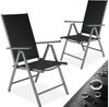 tectake Gartenstuhl 2er Set Gartenstuhl (2er Set, 2 St), klappbar Bild 5