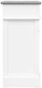 Schuhschrank, Schuhkipper für Flur, skandinavisch Grau 50 x 28 x 58 cm Paulownia Holz Bild 5