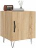 vidaXL Nachttisch Sonoma-Eiche 40x40x50 cm Holzwerkstoff 827554 Bild 4
