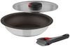 Kuppels Pfannen-Set QUICK CLACK PRO, 18/10 (5-tlg, vielfach kombinierbar), besonders platzsparend, abnehmbare Griffe Bild 1