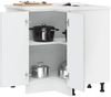 vidaXL Küchen-Eckunterschrank Porto Betongrau Holzwerkstoff 853991 Bild 3