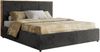 Premium Polsterbett LERIO CLASSIC 200 x 200 cm mit Stauraum, gepolstertem Kopfteil, Gasdruckfedern & Lattenrost - Modernes Design, Inkl. Lattenrost - Dunkelgrau Plüsch Bild 5