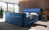 Boxspringbett Neptun mit TV Lift und RGB 200x200 Blau H2 (bis 70kg) Bild 2