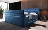Boxspringbett Neptun mit TV Lift und RGB 200x200 Blau H2 (bis 70kg) Bild 3
