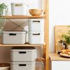 ROTHO Aufbewahrungsbox Albula Light 2er-Set Kiste 12l mit Deckel (Aufbewahrungsboxenset, 2er-Set) Bild 3