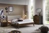 Accessoires Nachttische braun Nussbaum Massivholz 50cm x 45cm x 41cm Bild 2