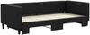 vidaXL Tagesbett Ausziehbar Schwarz 90x200 cm Stoff 3196580 Bild 3
