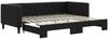 vidaXL Tagesbett Ausziehbar Schwarz 90x200 cm Stoff 3196580 Bild 2