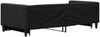 vidaXL Tagesbett Ausziehbar Schwarz 90x200 cm Stoff 3196580 Bild 5