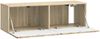 vidaXL Wandmontierter TV-Schrank Sonoma-Eiche 98 x 31 x 30 cm 898387 Bild 3