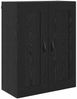 vidaXL Highboard Schwarz Eichen-Optik 69,5 x 34 x 180 cm Holzwerkstoff 3403170 Bild 5