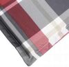 vidaXL Sonnen-Lounger Kissen Rot und Grau 180 x 60 x 4 cm Oxford-Stoff 361865 Bild 5