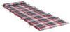 vidaXL Sonnen-Lounger Kissen Rot und Grau 180 x 60 x 4 cm Oxford-Stoff 361865 Bild 3