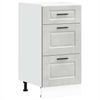 vidaXL Küchenunterschrank Porto Betongrau Holzwerkstoff 854224 Bild 2