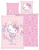 Herding Young Collection Babybettwäsche Hello Kitty BIO-Flanell-Bettwäsche GOTS 40x60 Hoteleinschl. /100x135, 2 teilig, baby bettwäsche set 100x135 kinder bettwäsche 100x135 Bild 2