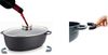 XXL Bräter Bratpfanne Schmortopf m. Glasdeckel Induktion 44cm Cheffinger CF-RO38 Bild 3