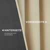 Woltu Vorhang (2 St), Multifunktionsband, verdunkelnd, mit Kräuselband blickdicht 300g/m² Bild 3