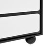 Sideboard, stilvolle Kommode mit sechs Schubladen – Frisiertisch im modernen Design, praktische Funktion. 140×38×74,5cm Bild 3