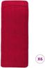 vidaXL Strandtücher 6 Stk. Burgunderrot 60x135 cm Stoff 400 GSM 3157057 Bild 3