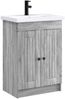vidaXL Badezimmermöbel-Set Grau Sonoma 78,5 x 37,5 x 81 cm 3404200 Bild 2