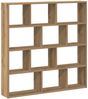 vidaXL Würfelregal 12 Fächer Artisan-Eiche Holzwerkstoff 860012 Bild 2