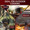 Stapelrost für 7 l Dutch Oven – Gusseisen Einsatzrost zum Grillen & Dünsten, hitzebeständig, ideal für Fleisch, Fisch & Gemüse Bild 3