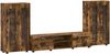 vidaXL TV-Schrankset FLORIN 3 pcs Geräucherte Eiche Holzwerkstoff 3397939 Bild 2