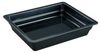 Tablett 1/2 GN 32 3x26 3x6 5 cm rechteckig Melamin schwarz (1 Stk) Bild 1