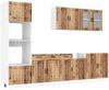 vidaXL 7-tlg. Küchenschrank-Set Kalmar Altholz-Optik Holzwerkstoff 3314749 Bild 2