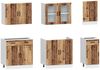 vidaXL 7-tlg. Küchenschrank-Set Kalmar Altholz-Optik Holzwerkstoff 3314749 Bild 4