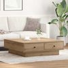 vidaXL Couchtisch Artisan-Eiche 90 x 90 x 28 cm Holzwerkstoff 868803 Bild 4