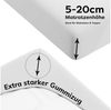 Wolkenfeld Spannbettlaken 100% Baumwolle - Superweiches Bettlaken für Matratzen von 5 bis 20cm, Jersey, Gummizug: rundum, (1 Stück), Rutschfest & Blickdicht - 90x200, 140x200, 160x200, 180x200 200x200 Bild 4