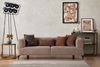 Sitzgruppe/Sofa Set - Wohnzimmergarnitur "Sage" 3+3+1+1-Beige/Braun Bild 5