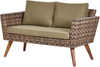 Beliani 'VITTORIA' Lounge Set mit Tisch, Olivgrün, 70 cm Bild 5