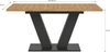 Kulissentisch >Motion< ausziehbar bis 190cm, Grau / Artisan Eiche - 150/190x76x90cm (BxHxT) Bild 5