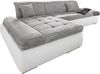 DOMO collection Ecksofa Moric Luxus - B/T/H 300/172/80 cm, XXL-Format, L-Form, 140kg Belastung/Sitz, in Cord, Chenille, Kunstleder Bild 4