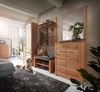 Garderobenpaneel >Nature One< 5 Haken, Ablage-Boden, FSC Kernbuche teilmassiv - 90x110x29cm (B/H/T) Bild 4