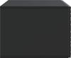 vidaXL Wandmontierter TV-Schrank 98 x 41 x 30 cm Schwarz Holzwerkstoff 898866 Bild 4