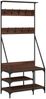 vidaXL Kleiderständer mit Schuhablage Braun Eichen-Optik 80x40x184 cm 837866 Bild 2