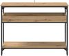 Konsolentisch, Beistelltisch, Konsole Artisan-Eiche 100 x 29 x 75 cm Holzwerkstoff Bild 5