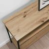 Konsolentisch, Beistelltisch, Konsole Artisan-Eiche 100 x 29 x 75 cm Holzwerkstoff Bild 4