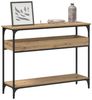 Konsolentisch, Beistelltisch, Konsole Artisan-Eiche 100 x 29 x 75 cm Holzwerkstoff Bild 3