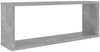 vidaXL Würfelregale 6 Stk. Betongrau 60x15x23 cm Holzwerkstoff 807147 Bild 4