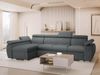 Ecksofa Boston LCP mit 2 Bettkästen und Schlaffunktion (Farbe: Flow 21, Seite: Links LCP+2R+1P(65)) Bild 2