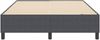 vidaXL Plattformbettgestell Dunkelgrau 140 x 200 cm Cordstoff 3337413 Bild 5
