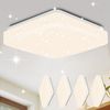 Nettlife LED Deckenleuchte Sternenhimmel Kinderzimmer 15W 21cm 3000K/4000K Weiß Deckenlampe, LED fest integriert, Kinderzimmer Deckenleuchte Bild 5