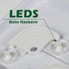 Nettlife LED Deckenleuchte Sternenhimmel Kinderzimmer 15W 21cm 3000K/4000K Weiß Deckenlampe, LED fest integriert, Kinderzimmer Deckenleuchte Bild 2