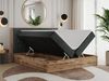 Boxspringbett, Schlafzimmerbett, Bettkasten - AMORE - 200 x 200 cm - Dunkelgrau Stoff - H3 Bild 2